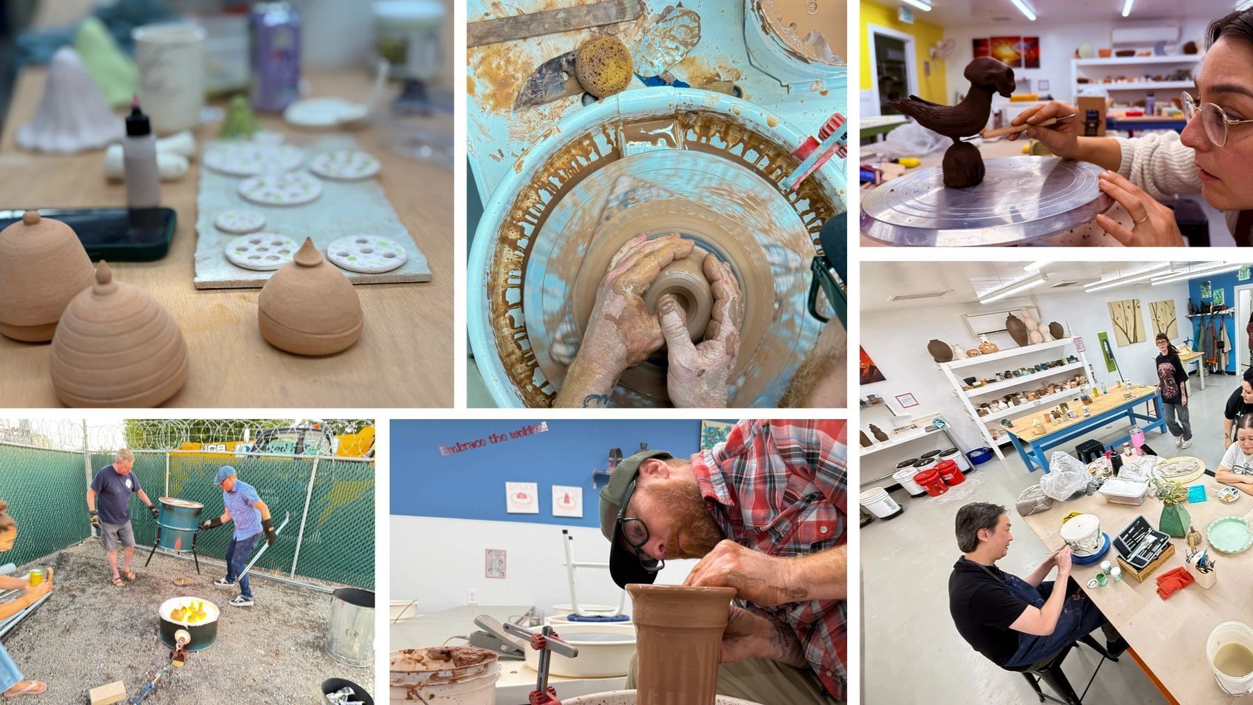 Studio banner collage
